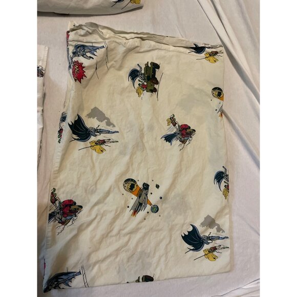 Pottery Barn Kids Batman Full Sheet Set Please Read - Picture 2 of 14